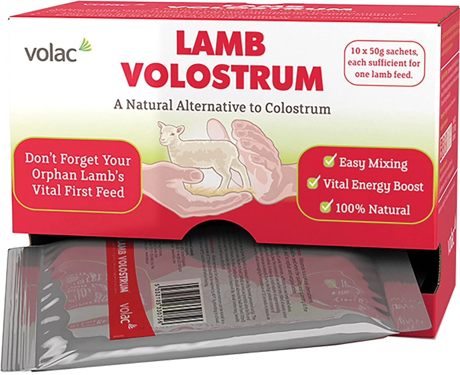 Volac Lamb Volostrum 10 X 50g 3 Volac Lamb Volostrum 10 X 50g