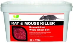 Country Bromadiolone Whole Wheat Bait-bags - 5kg