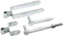 Gate Hanging Irons 24' - Set For Wood Gate