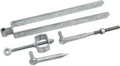 Gate Hanging Irons 24' - Adjustable Set For Wood Gate