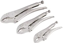 Draper 3pc Self Grip Plier 3 Set