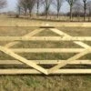Bata Country Gate Wood 6' 5 Spell Tanalised -Machine Shop 2692 5447