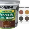 Ronseal One Coat Fence Life - 5ltr -Machine Shop 4610 8589