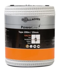 Gallagher Poly Tape 20mm 200m