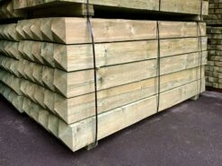 Bata Treated Timber - 2.4m X 200mm X 200mm - Uc4 4 Way Tops