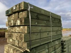 Bata Treated Timber - 2.4m X 175mm X 175mm - Uc4 - 4 Way Tops