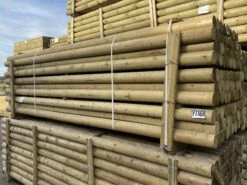 Bata Treated Jump Pole - Machined Round - 3.66m X 100mm