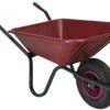 Plastic Burgundy Wheelbarrow -Machine Shop 6454 10929