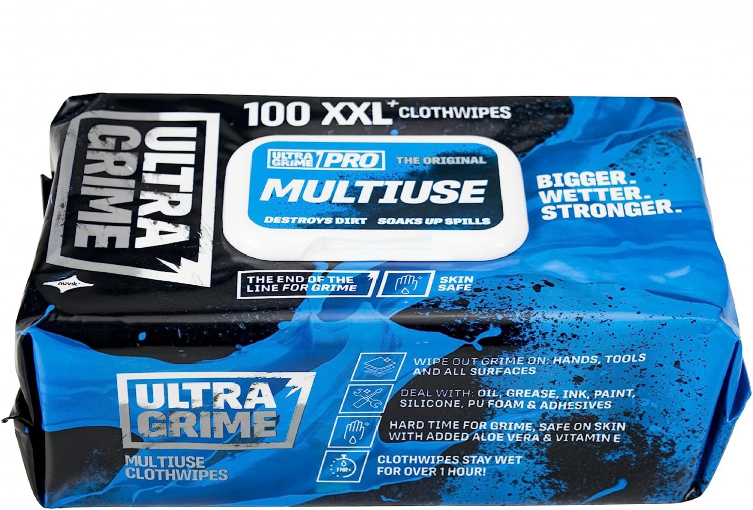 Ultragrime Multi-use Cleaning Wipe - 100pk 3 Ultragrime Multi-use Cleaning Wipe - 100pk
