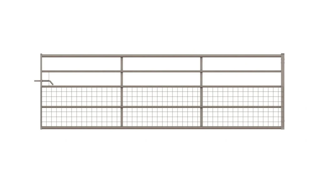 IAE 5 Rail Half Mesh Gate Right Hand (std Hang) - 6' 3 IAE 5 Rail Half Mesh Gate Right Hand (std Hang) - 6'