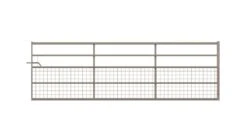 IAE 5 Rail Half Mesh Gate Right Hand (std Hang) - 12'