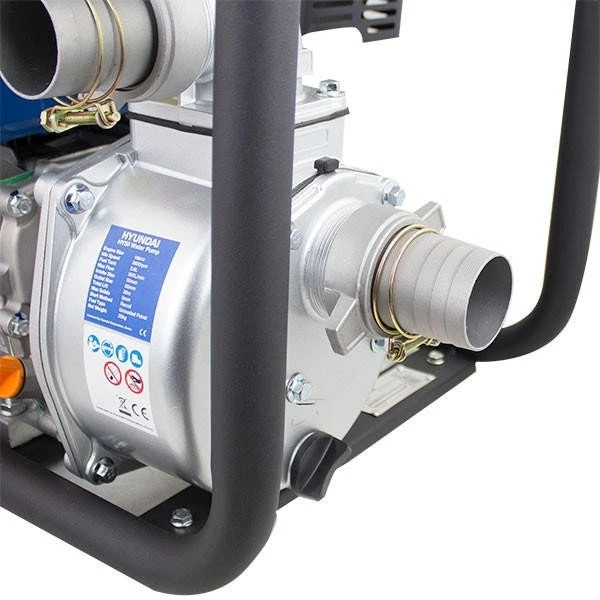 Hyundai 163cc 5.5hp Professional Petrol Water Pump - 2 /50mm Outlet | HY50 4 Hyundai 163cc 5.5hp Professional Petrol Water Pump - 2 /50mm Outlet | HY50 - Image 2