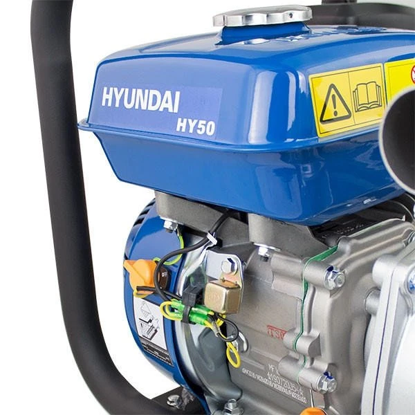 Hyundai 163cc 5.5hp Professional Petrol Water Pump - 2 /50mm Outlet | HY50 3 Hyundai 163cc 5.5hp Professional Petrol Water Pump - 2 /50mm Outlet | HY50