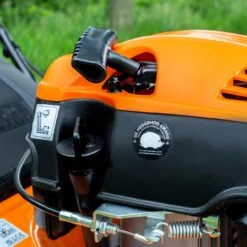 P1 Hyundai Powered 41cm / 16 Petrol Push Lawnmower | P4100P -Machine Shop 7468 14424