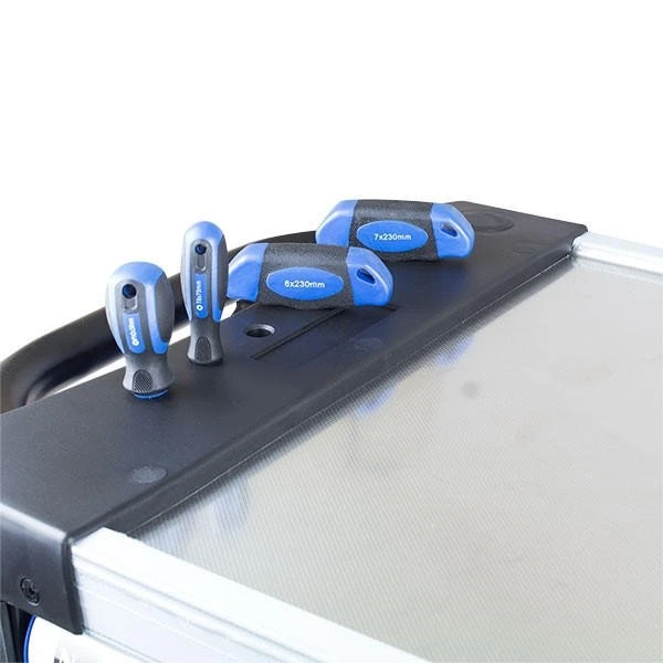 Hyundai HYTC9003 305 Piece 7 Drawer Caster Mounted Roller Tool Chest Cabinet 4 Hyundai HYTC9003 305 Piece 7 Drawer Caster Mounted Roller Tool Chest Cabinet - Image 2