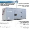 Hyundai 14kW Vehicle RV Diesel Generator | DHY14000RVi -Machine Shop 7496 14508
