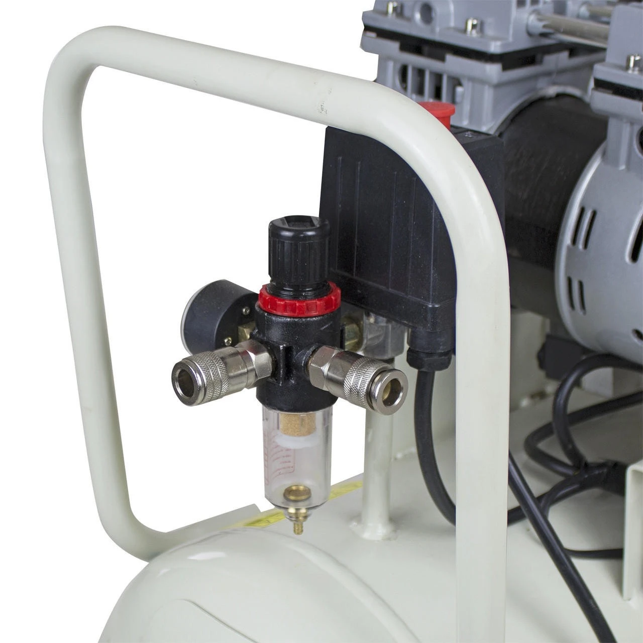 Hyundai 50 Litre Air Compressor, 11CFM/100psi, Oil Free, Low Noise, Electric 2hp | HY27550 5 Hyundai 50 Litre Air Compressor, 11CFM/100psi, Oil Free, Low Noise, Electric 2hp | HY27550 - Image 3