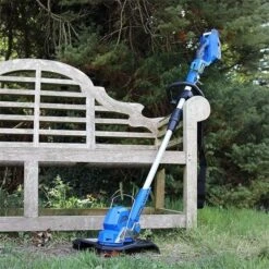 Hyundai 40v Lithium-ion Cordless Grass Trimmer With Battery And Charger | HYTR40LI -Machine Shop 7534 14617