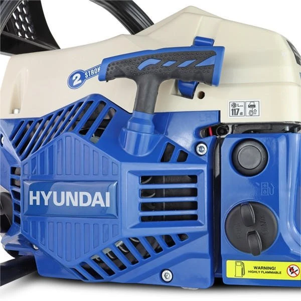 Hyundai 62cc 20"? Petrol Chainsaw, Easy-Start 2-Stroke | HYC6200X 3 Hyundai 62cc 20"? Petrol Chainsaw, Easy-Start 2-Stroke | HYC6200X