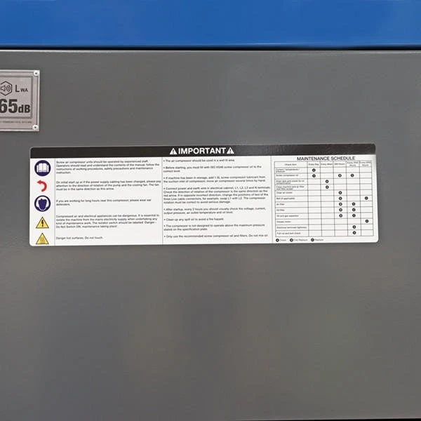 Hyundai 20hp 300 Litre Screw Compressor | HYSC200300 5 Hyundai 20hp 300 Litre Screw Compressor | HYSC200300 - Image 3