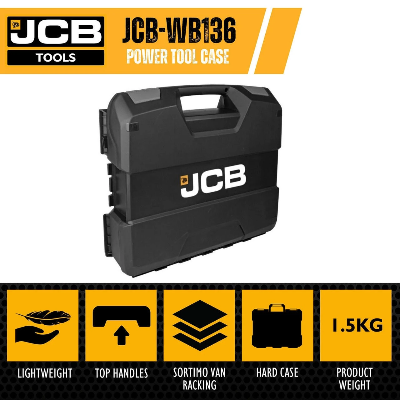 JCB Power Tool Case | JCB-WB136 4 JCB Power Tool Case | JCB-WB136 - Image 2