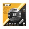 JCB 2 Piece 165mm TCT Wood Saw Blade Set | JCB-TCT-2PC -Machine Shop 7665 14978