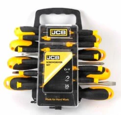 JCB 35 Piece Screwdriver Set | JCB-SWDVR-35PC