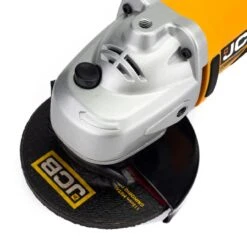 JCB 18V Angle Grinder 2x 4.0Ah Lithium-Ion Batteries With 2.4A Fast Charger In W-Boxx 136 Power Tool